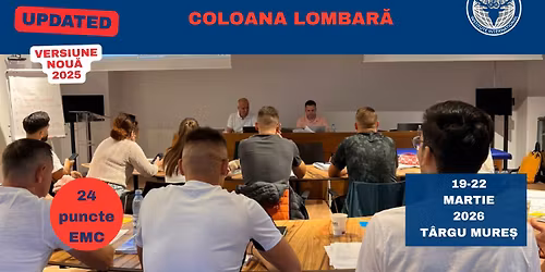 Cursuri Terapia McKenzie Modul A-Coloana Lombar\u0103