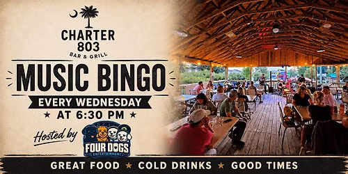 Music Bingo at Charter 803 - Hosted by Four Dogs Entertainment