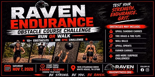 \ud83d\udc26\u200d\u2b1b THE RAVEN OBSTACLE COURSE CHALLENGE