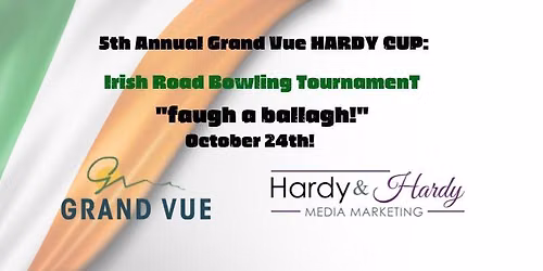 Grand Vue Park Hardy Cup: Irish Road Bowling Tournament and After Party 