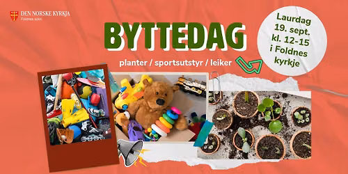 Byttedag: planter, sportsutstyr og leiker