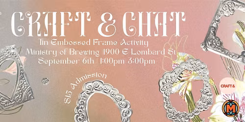 Craft & Chat: Tin Embossed Frames