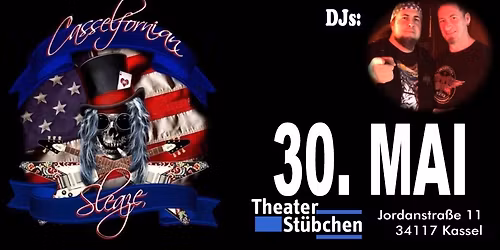 Casselfornian Sleaze im Theaterst\u00fcbchen - Kassels Sleaze & Glam Party in neuer Location