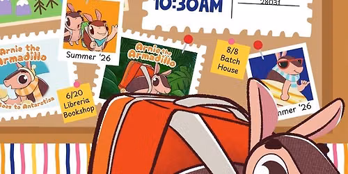 Arnie the Armadillo's Summer Story Time Tour | The Outpost at LKN