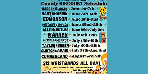 Barren and Logan County Discount Week 