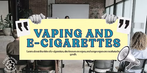 The Dangers of Vaping IN-PERSON Training