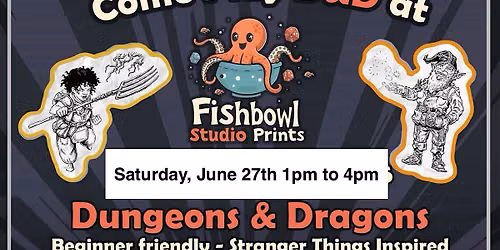 D&D Event: HellFire Club Stranger Things Themed Adventure!