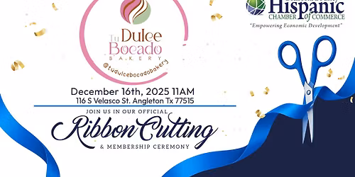 Dulce Bocado Ribbon Cutting Ceremony