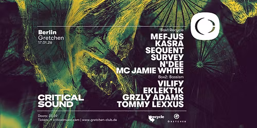 RECYCLE: CRITICAL SOUND