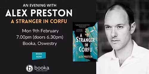 An Evening with Alex Preston - A Stranger in Corfu