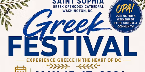 DC Greek Festival- Saint Sophia Greek Orthodox Cathedral