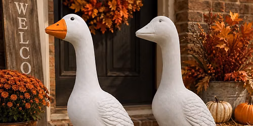 October Porch Goose Painting Class