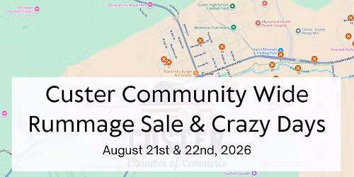 Custer Community Rummage Sale