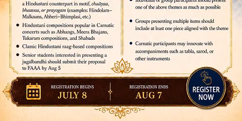 Guru Sishya Sampradaya Utsav 2026