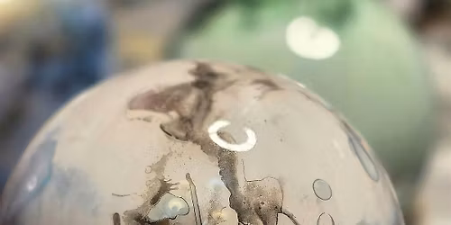 Mindful Crafting: Marbled Holiday Ornaments Workshop