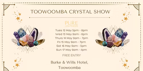 Toowoomba Crystal Show \u2728 