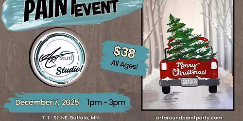 Paint at Art Around Studio!