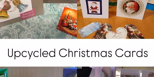 Upcycled Christmas Cards and Tags 
