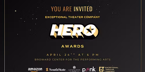 Exceptional Theater Company Hero Awards 2026
