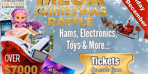 Charlestown Golf Club EXTRA Mega Raffle