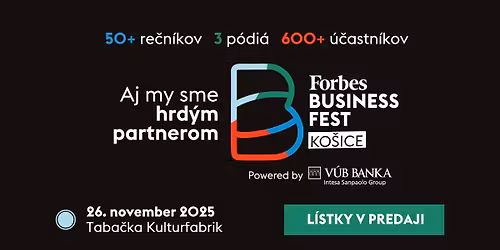 Business Fest Ko\u0161ice 2025