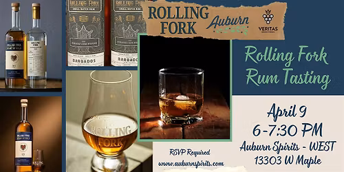 Rolling Fork Rum Tasting