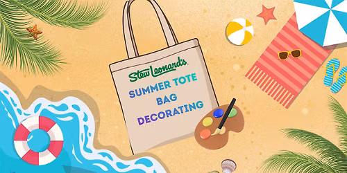 Summer Tote Bag Decorating!