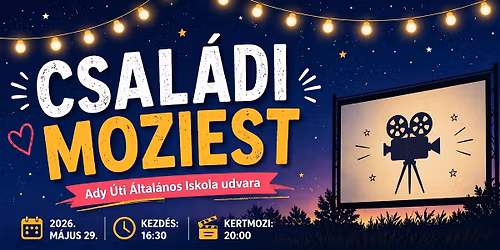Csillagf\u00e9nyes csal\u00e1di mozi est