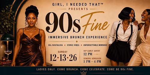 90s Fine | Immersive Brunch Experience