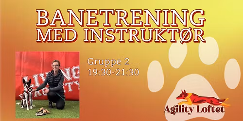 FULLT !\ufe0fBanetrening i agility \u2013 klasse 1\u20132 januar Gruppe 2.