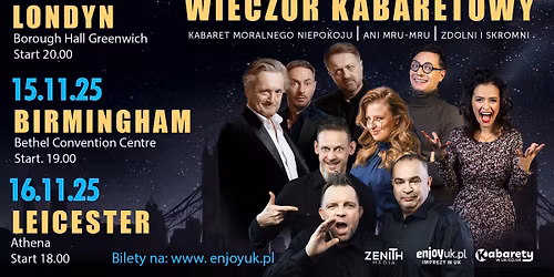 Brytyjski Wiecz\u00f3r Kabaretowy Leicester