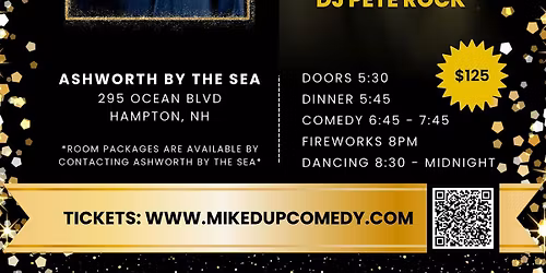 NYE at The Ashworth By The Sea Hotel