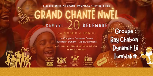 \ud83c\udf84 Grand Chant\u00e9 Nw\u00e8l d\u2019Ambyans Twopikal \ud83c\udfb6