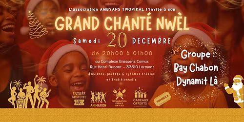 \ud83c\udf84 Grand Chant\u00e9 Nw\u00e8l d\u2019Ambyans Twopikal \ud83c\udfb6