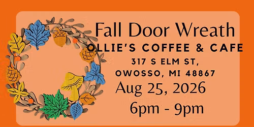 Fall Door Wreath