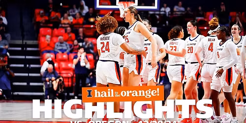 Oregon Ducks at Illinois Fighting Illini Womens Volleyball at University of Illinois - Huff Hall