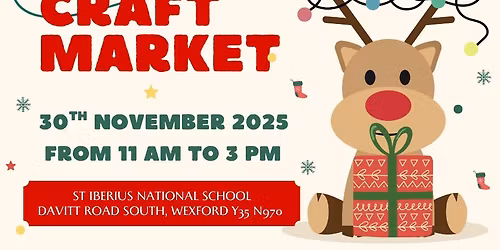\ud83c\udf84\u2728 St. Iberius NS Christmas Craft Market \ud83c\udf81\ud83e\udd8c