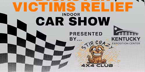 AIRPLANE DISASTER VICTIMS RELIEF Indoor CAR SHOW