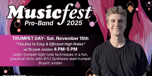 The Key to Easy & Efficient High Notes with Bryant Jordan