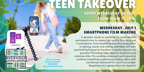 Teen Takeover- Smartphone Film Making