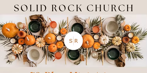 50 + Ministries Thanksgiving Dinner