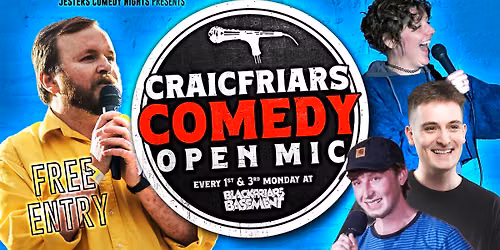 Craicfriars Comedy: The One-Off Wednesday