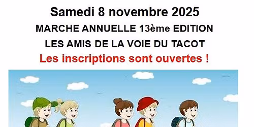 13\u00e8me marche des Amis de la Voie du Tacot