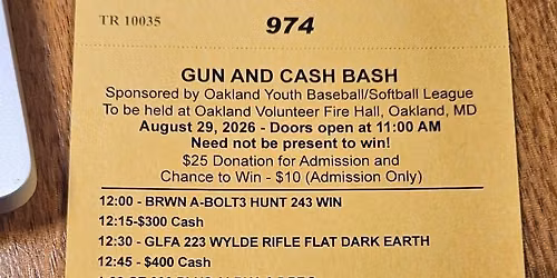 Gun and Cash Bash