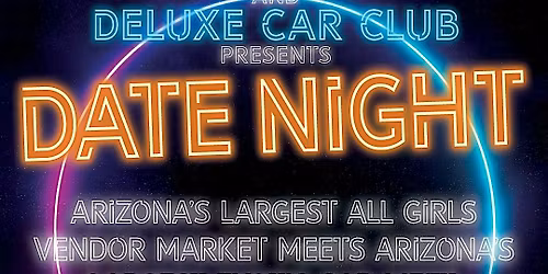 'DATE NIGHT' All Girls Thrift Market Meets Largest Exotic Car Meet
