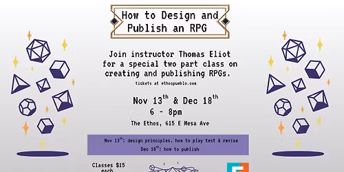 How to Design and Publish an RPG