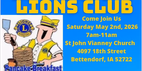Bettendorf Lions Club Annual Pancake Breakfast