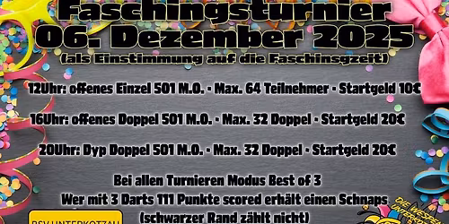 Faschingsturnier bei den Wespen \ud83d\udc1d