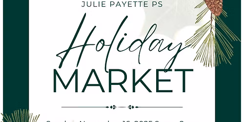 Julie Payette Holiday Market