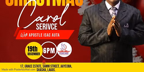 Christmas Carol Service! \ud83c\udf84